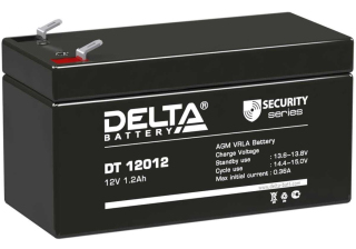 Аккумулятор DELTA DT 12012 12В 1.2А/ч